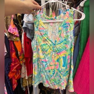 Lilly Pulitzer shirt size medium.